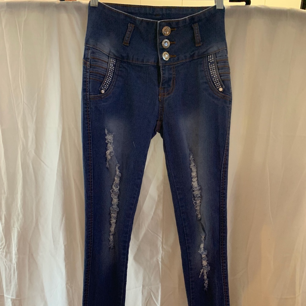 Jeans, Pants, Silver Diva, Juniors